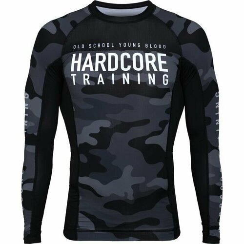 Купить Рашгард HARDCORE TRAINING, размер XL, черный, серый
<ul><li>Рашгард Hardcore Tra...