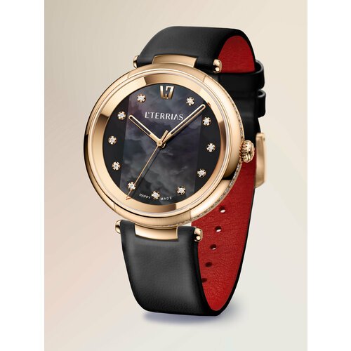 Купить Наручные часы L'TERRIAS, золотой, черный
Сердцем элегантных наручных часов с зол...