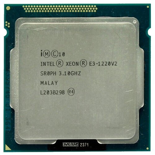 Купить Процессор Intel Xeon E3-1220V2 Ivy Bridge-H2 LGA1155, 4 x 3100 МГц, OEM
Сокет пр...