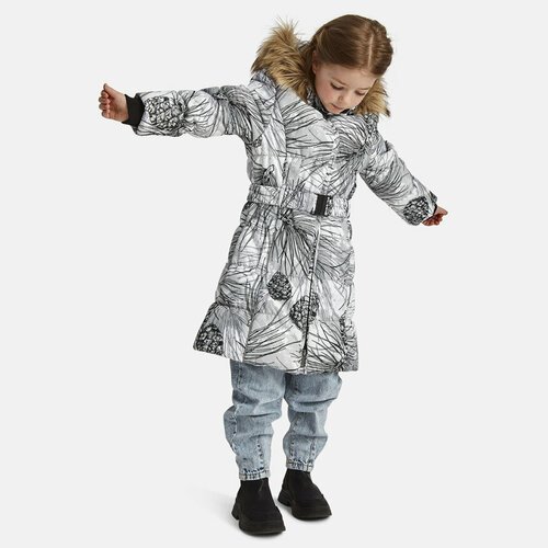 Купить Парка Huppa, размер 116, белый, серый
Модное зимнее пальто Huppa для девочки. Тк...