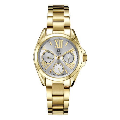 Купить Наручные часы УЧЗ 3040B-2, золотой
Строгие формы в утонченном женственном исполн...