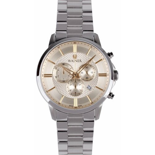 Купить Наручные часы WAINER WA.19515-F, бежевый, серебряный
Часы мужские Wainer WA.1951...