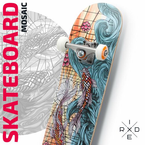 Купить Скейтборд RIDEX Mosaic 29.625х7.375"
В поисках яркого и стильного способа передв...