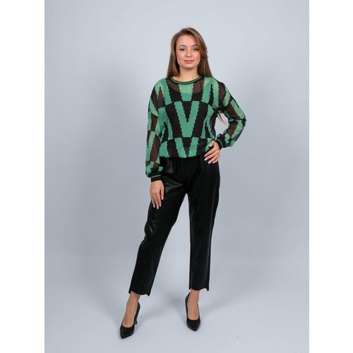 Купить Блуза размер 56, зеленый
Блузка женская нарядная + топ на широких бретелях - осн...