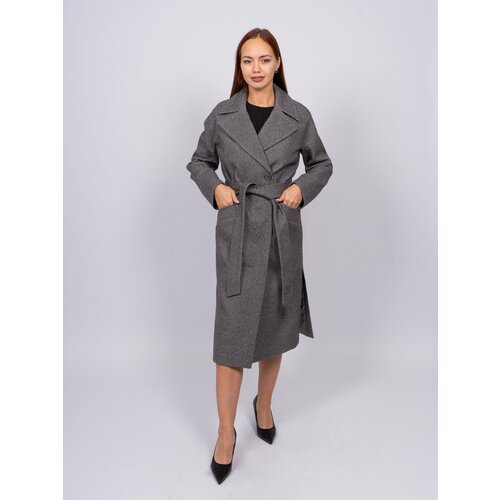Купить Пальто , размер 44, серый
Стильное длинное женское демисезонное пальто премиум к...