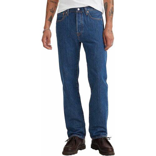 Купить Джинсы Levi's, размер 30/32, синий
Мужские джинсы 501 Levis Original Fit. Легенд...
