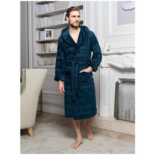 Купить Халат Polens, размер 50-52
LUXURY современный классический халат с капюшоном из...