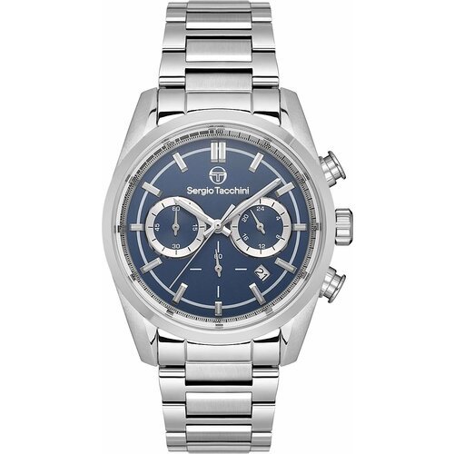 Купить Наручные часы SERGIO TACCHINI, серебряный, синий
Мужские часы. Коллекция Archivi...