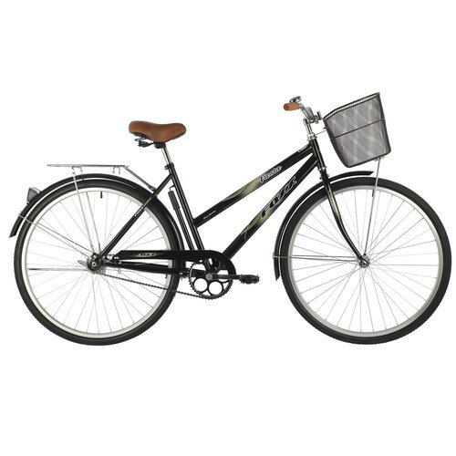 Купить Туристический велосипед Foxx Fiesta 28 (2021) черный 20" (требует финальной сбор...