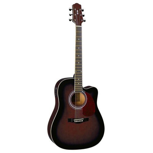 Купить DG220CE-WRS Акустическая гитара со звукоснимателем, с вырезом Naranda
DG220CE-WR...