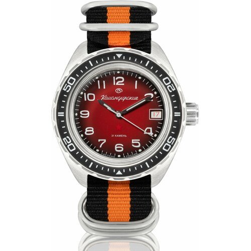 Купить Наручные часы Восток Командирские, оранжевый
Мужские наручные часы с автоподзаво...