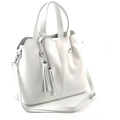 Купить Сумка Fuzi House, белый
Женская сумка из натуральной гладкой кожи белого цвета....