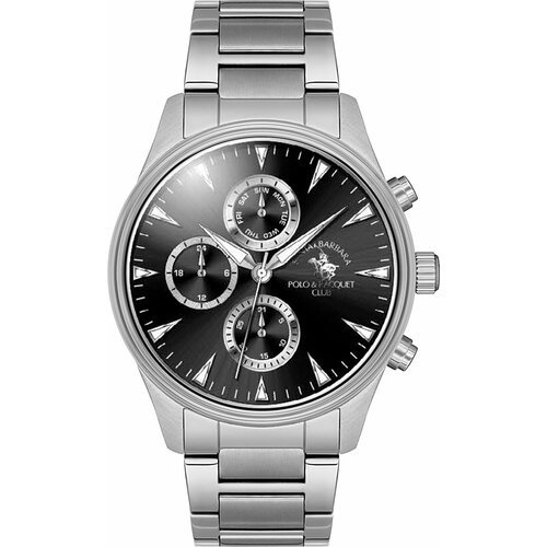 Купить Наручные часы SANTA BARBARA POLO & RACQUET CLUB, серебряный, черный
Мужские часы...