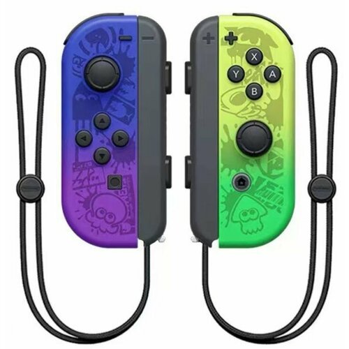Купить Геймпад совместимый с Nintendo Switch, 2 контроллера Joy-Con L/R (синий-зеленый...