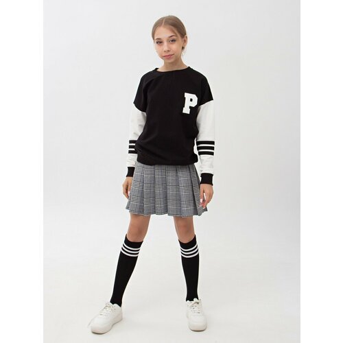 Купить Школьная юбка BrowsKids, размер 140, черный, белый
Юбка для девочки, цвет чёрно-...