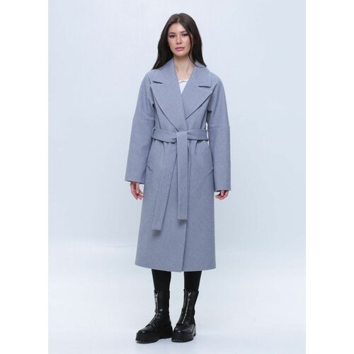 Купить Пальто КАЛЯЕВ, размер 48, голубой
Красивое удлиненное пальто оверсайз - это мечт...