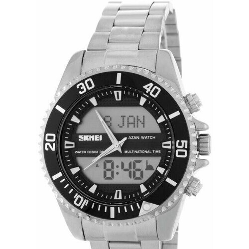 Купить Наручные часы SKMEI, серебряный
Часы Skmei 1896SIBK silver/black бренда Skmei...