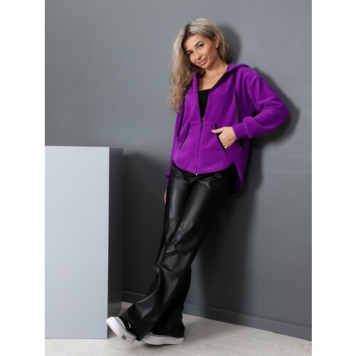 Купить Толстовка IvCapriz, размер 48, черный, фиолетовый
Классная женская толстовка - э...