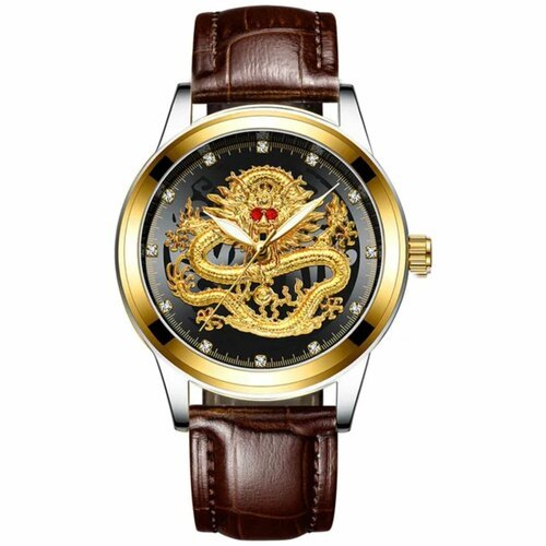 Купить Наручные часы FNGEEN 220, золотой
Мужские наручные часы с драконом - стильный и...