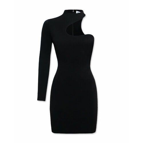 Купить Платье Mother of All, размер XS, черный
Лаконичное платье на одно плечо с фигурн...