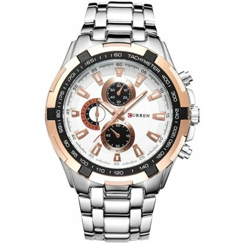 Купить Наручные часы CURREN, серебряный
<ul><li>Мужские наручные часы на браслете. Клас...