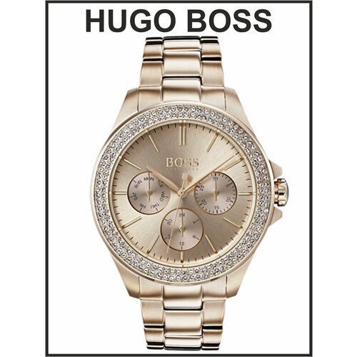 Купить Наручные часы BOSS, золотой
Женские часы Hugo Boss - это стильный и функциональн...