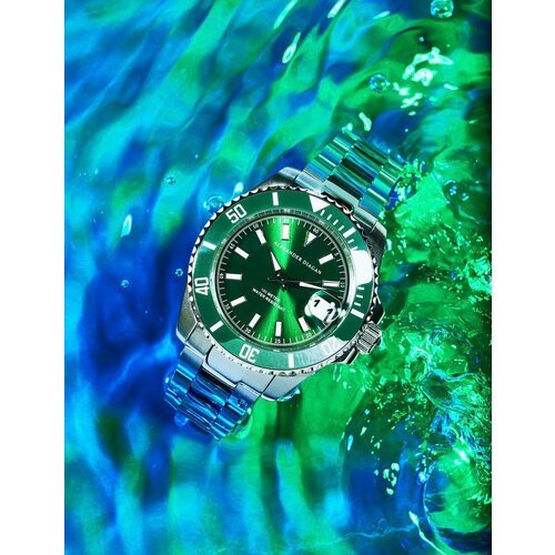 Купить Наручные часы 10001Зеленый, зеленый
Премиальные наручные мужские часы бренда Ale...