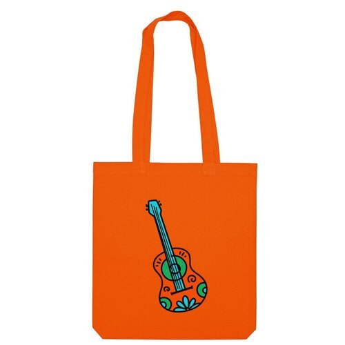 Купить Сумка Us Basic, оранжевый
Название принта: гитара яркая хиппи оранжевый. Автор п...