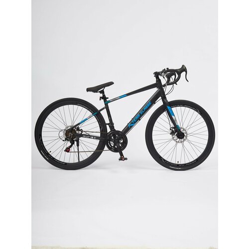 Купить Шоссейный велосипед Team Klasse A-4-B, черный, синий, 28"
<br>Легкий, бодрый, ст...