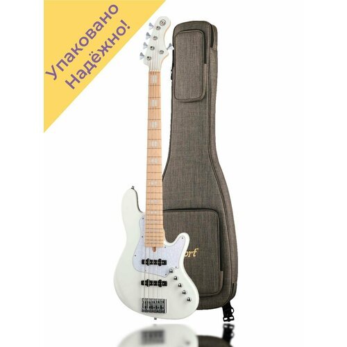 Купить NJS5-WHT Elrick NJS Бас-гитара 5-струнная, белая,
Каждая гитара перед отправкой...