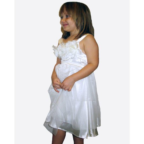 Купить Школьный сарафан, размер 116, белый
Платье детское для девочек розы (Франция) –...