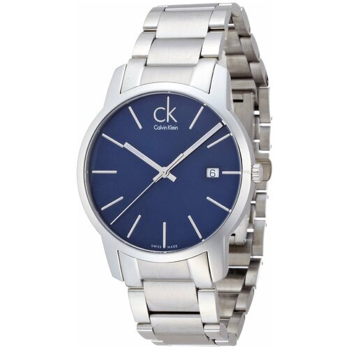 Купить Наручные часы CALVIN KLEIN City K2G2G1.4N, серебряный, синий
Пол: мужские. Тип ч...