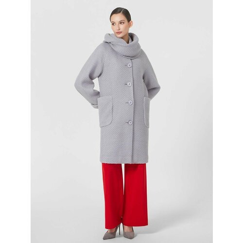 Купить Пальто Lo, размер 50, серый
Пальто однобортное прямое. Пальто прямого силуэта, д...