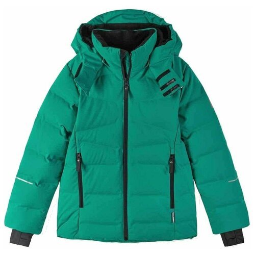 Купить Куртка Reima, размер 122, зеленый
Эта куртка-пуховик для детей и подростков снаб...