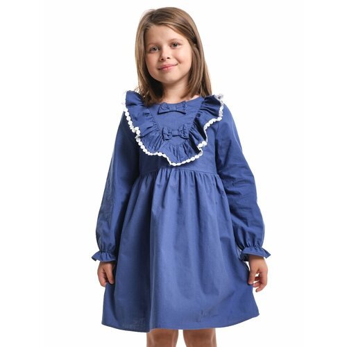 Купить Платье Mini Maxi, размер 104, серый, синий
Платье для девочек Mini Maxi, модель...