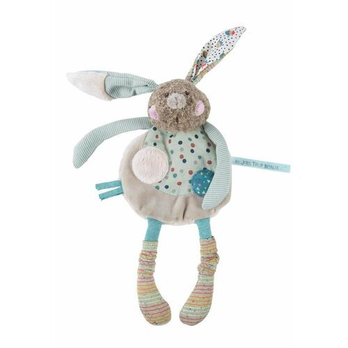 Купить Комфортер для малышей "Голубой кролик" от Moulin Roty
Благодаря длинным висячим...