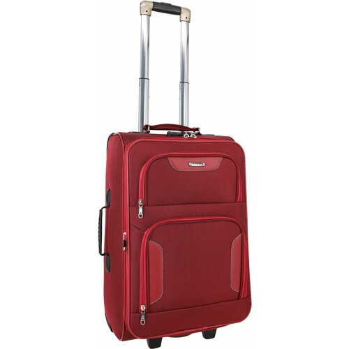 Купить Чемодан Rion+ 401BRD, 65 л, размер M, бордовый
Каркасный тексильный чемодан из у...