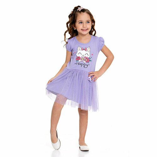 Купить Платье Pop Fashion Girls, размер 104, фиолетовый
Детское трикотажное платье для...