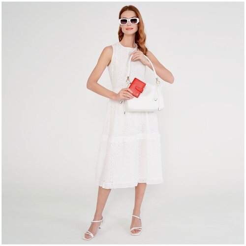 Купить Сарафан FABRETTI, размер 46, белый
Летнее платье FABRETTI в белом цвете выполнен...