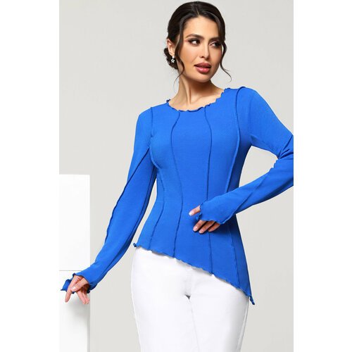 Купить Блуза DStrend, размер 42, синий
Асимметричная трикотажная блузка — тренд сезона,...