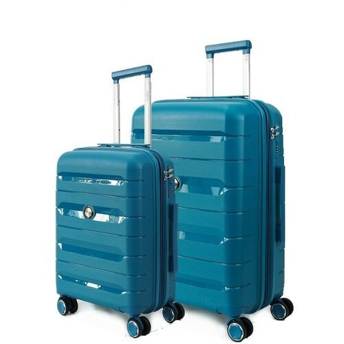 Купить Умный чемодан Ambassador Comete, 2 шт., 80 л, размер S/M, бирюзовый
Чемоданы с р...