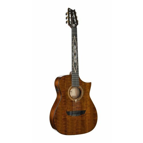 Купить Электроакустическая гитара Cort LUXE-NYLON-BR Frank Gambale Luxe Series
Cort с г...