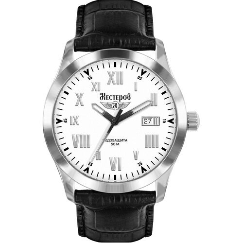 Купить Наручные часы Нестеров, белый, черный
Мужские наручные часы Нестеров серии Алекс...
