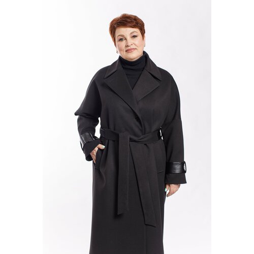 Купить Пальто Modetta Style, размер 52, черный
Удлиненное демисезонное черное пальто –...