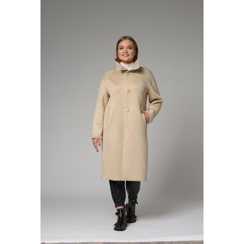Купить Пальто Karmelstyle, размер 62, бежевый
Женское демисезонное пальто Karmelstyle -...