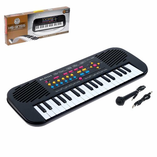 Купить Синтезатор «Классика», 37 клавиш, уценка
<p>Игрушечные инструменты привьют интер...
