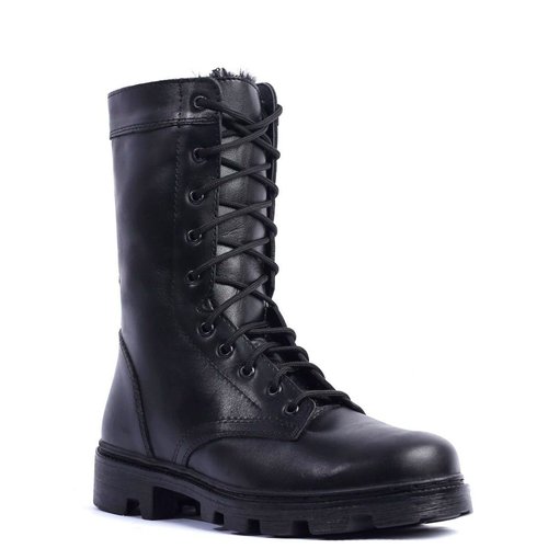 Купить Ботинки берцы, размер 37, черный
Зимние ботинки Арт-0049/ZA/Н изготовлены из нат...