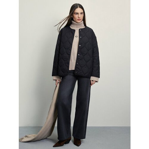 Купить Куртка Zarina, размер XL (RU 50)/170, черный
Стеганая куртка оверсайз - идеально...