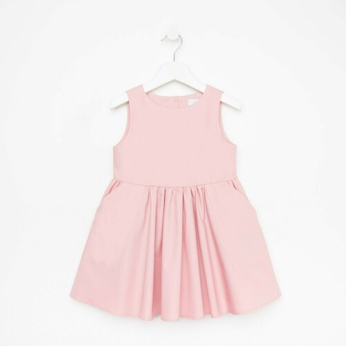 Купить Платье Kaftan, размер 98-104, розовый
Платье для девочки с карманами KAFTAN: хло...