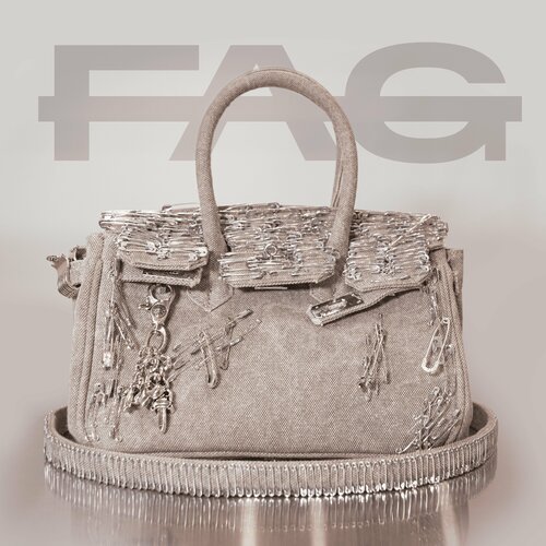 Купить Сумка , серый
Кастомные сумки FAG ( FAKE ART GALERIE ) NOT BIRKIN, стилизованные...